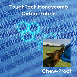 Fully orthopedic, all-around supportive, waterproof dog bed for large dogs