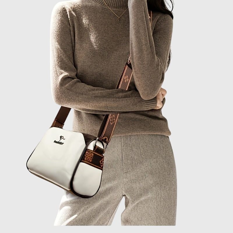 Luxurious Vegan Leather Crossbody Bag for Stylish Women