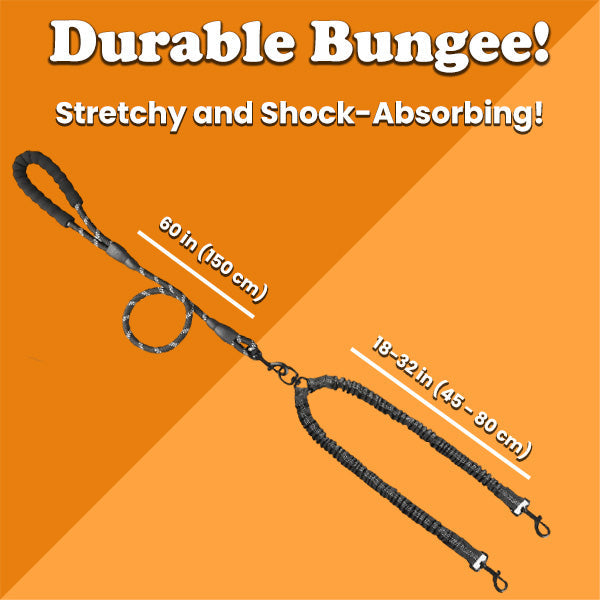No-Tangle Double Leash