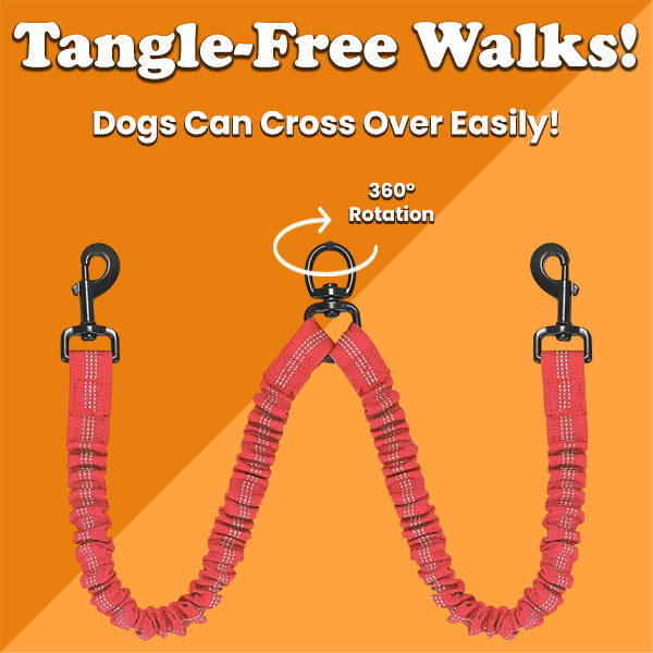 No-Tangle Double Leash